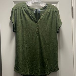 OLDNAVY MED LINEN BLOUSE